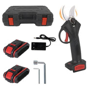 Trade Shop - Cesoia Elettrica Forbice 2 Batterie Da 48v Trincia Rami Professionale Senza Fili -