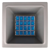 Tavolino Portaghiaccio da Giardino 55x55x39 cm in Resina Keter Ice Cube Antracite