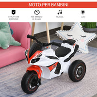 Moto Cavalcabile per Bambini   Bianco e Rosso