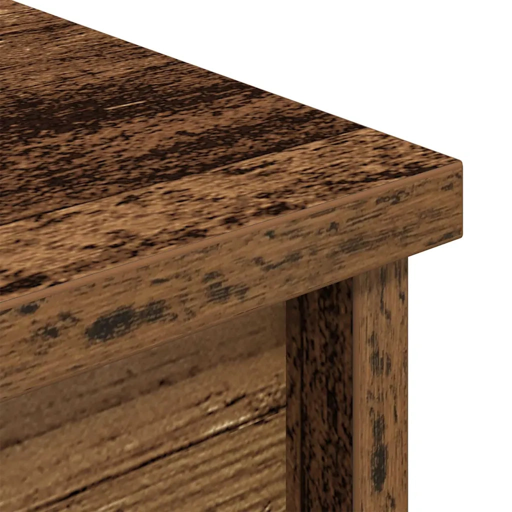 Credenza Legno Antico 37,5x35x180 cm in Truciolato 861677