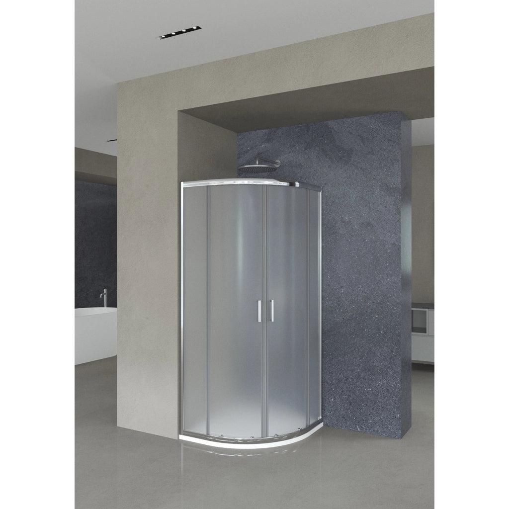 BOX DOCCIA EGO SEMICIRCOLARE 87,5/88,5CM STAMPATO.