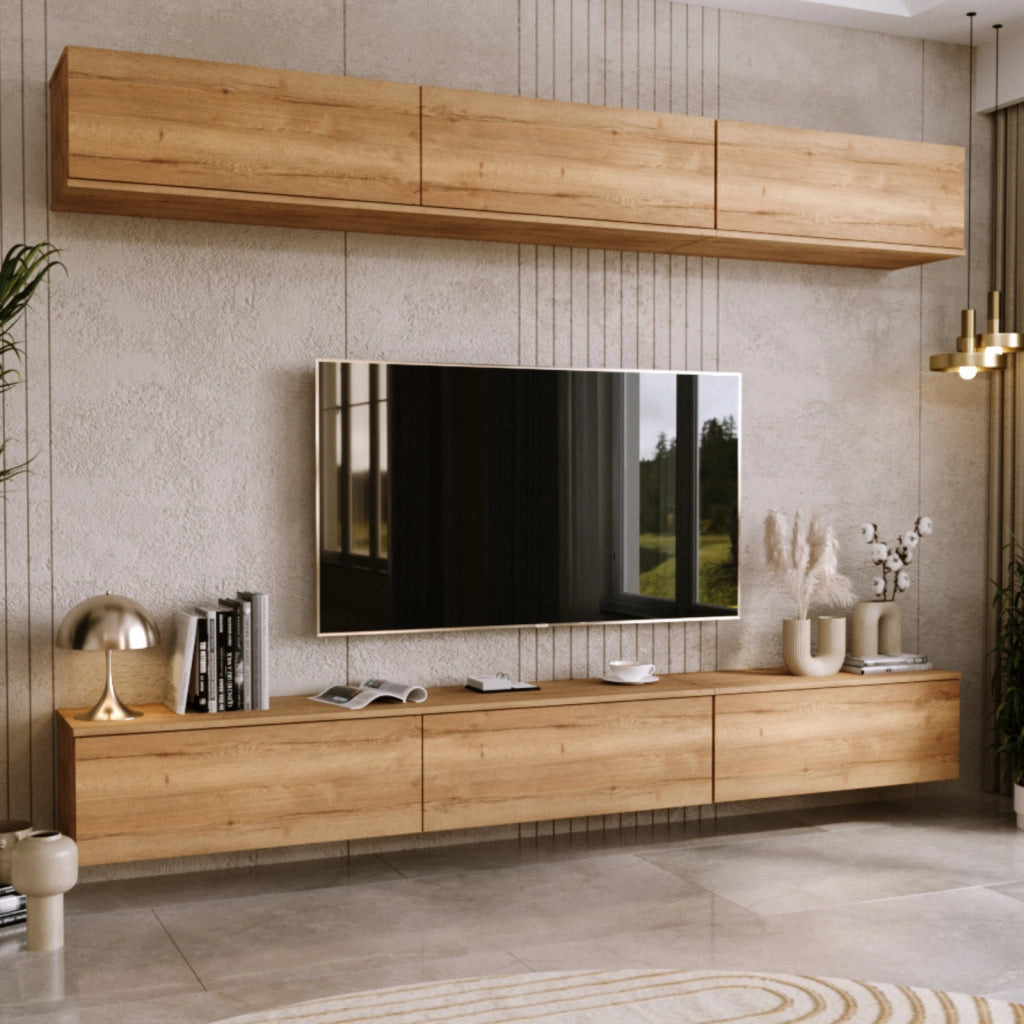 Mobile TV NICOLE 80 cm - colore Rovere Artigianale