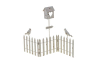 Set 2 Cancellata Decorativa con Uccellini 52 cm