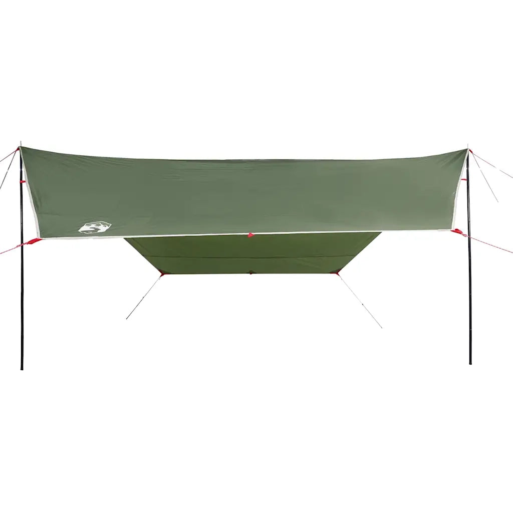 Telone da campeggio | Tenda da campo Verde 430x380x210 cm Impermeabile