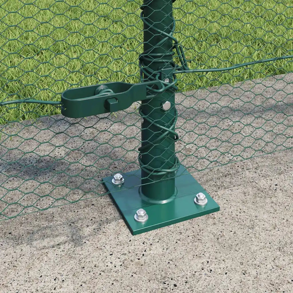 Palo della recinzione Verde 25 x 1,4 m (rete da 13 mm)