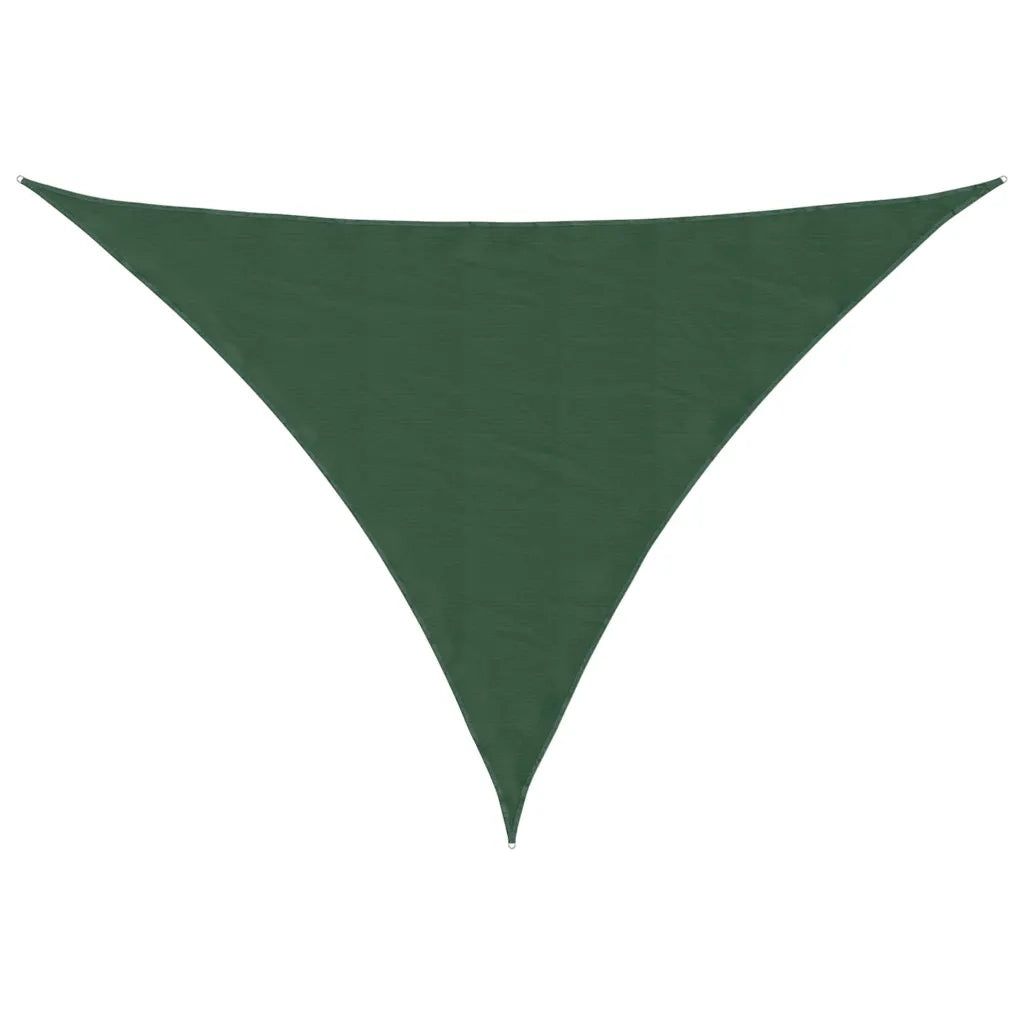 Vela Ombreggiante-Parasole a vela Oxford Triangolare 3x4x5 m Marrone 678960
