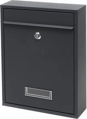 Borsa Postale Modello Mail Antracite - Borsa Postale Moderna 10005AN con Chiave