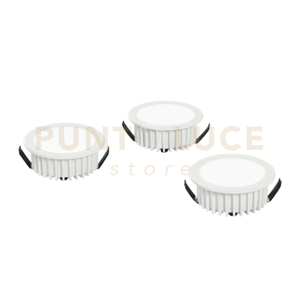 INCASSO LED FUSION BIANCO 3 PEZZI 5W 1200LM 4000K 7X3,2CM