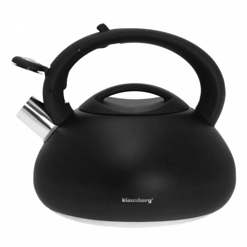 Klausberg KB-7368 Bollitore con fischietto 2,7L in acciaio inossidabile a induzione
