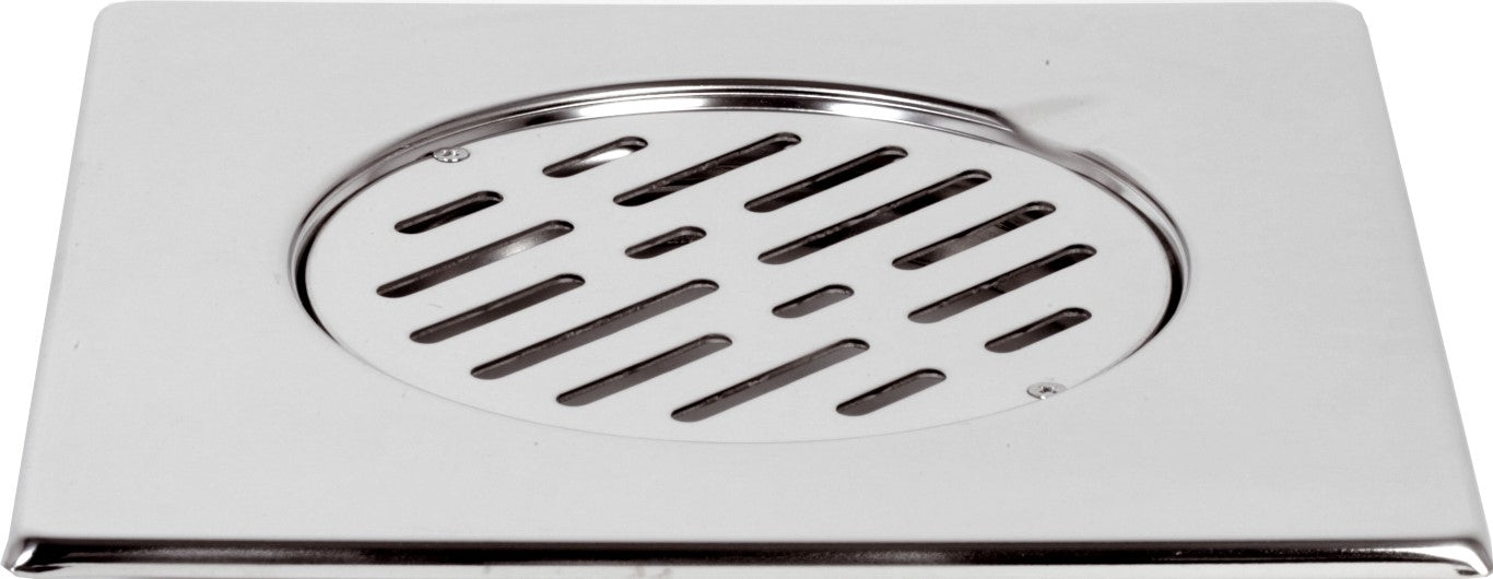 Copertura a pavimento 20x20 con griglia fissa