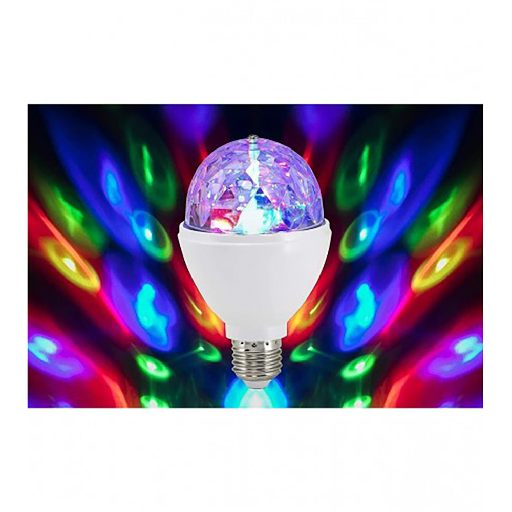 Lampadine Disco Light Plastica Bianco 1 Luce E27