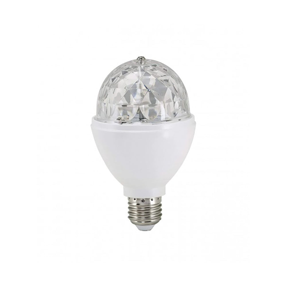 Lampadine Disco Light Plastica Bianco 1 Luce E27