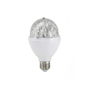 Lampadine Disco Light Plastica Bianco 1 Luce E27