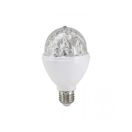 Lampadine Disco Light Plastica Bianco 1 Luce E27