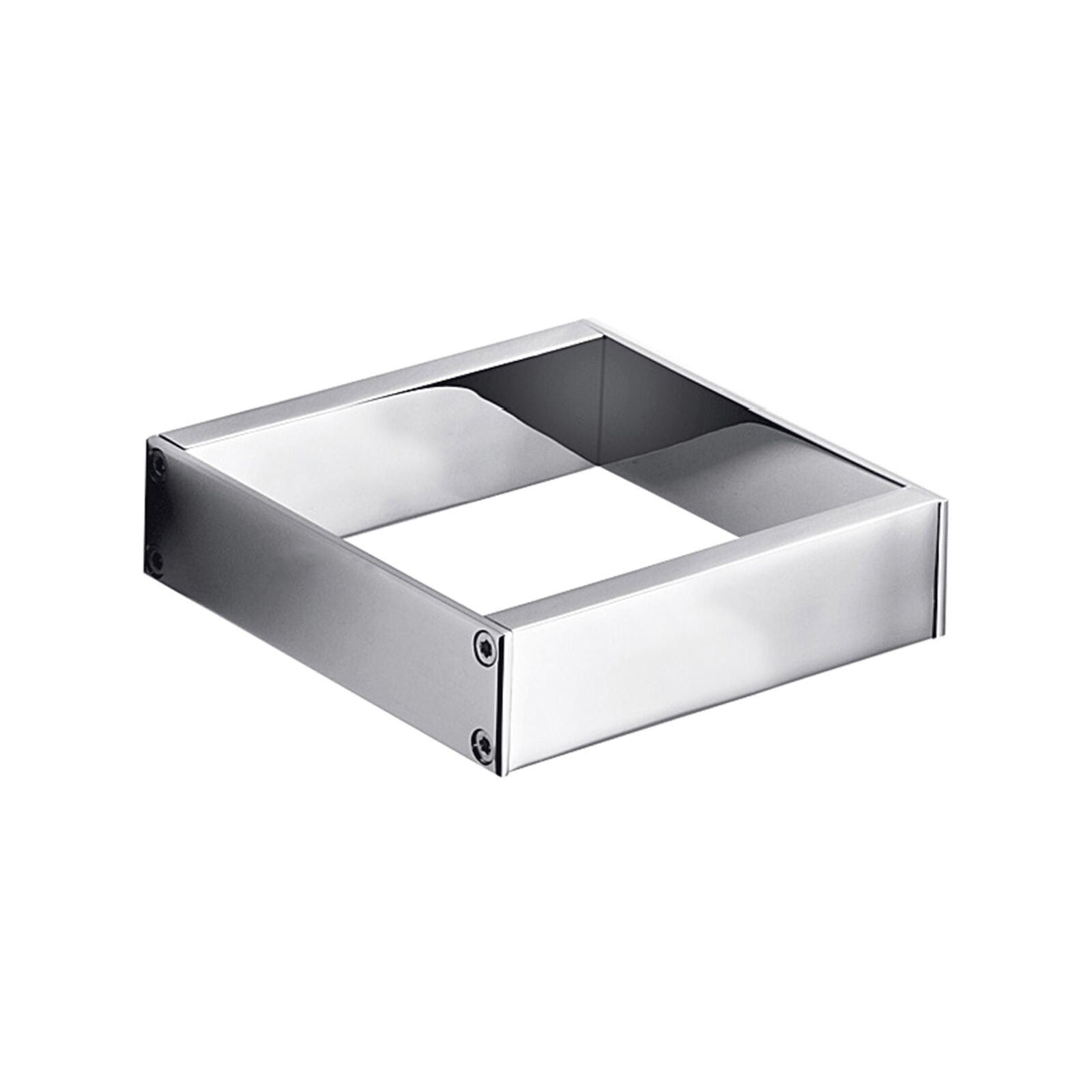 Lineabeta - Supporto Skuara in ottone cromato L.8,2 cm