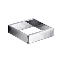 Lineabeta - Supporto Skuara in ottone cromato L.8,2 cm