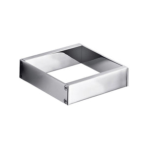 Lineabeta - Supporto Skuara in ottone cromato L.8,2 cm