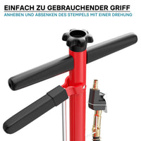 Cric pneumatico a carrello da 22 t per camion e auto Martinetto Sollevatore