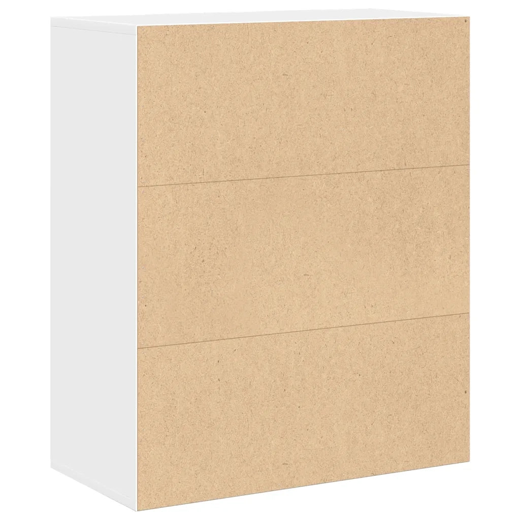 Libreria Bianca 60x30x71,5 cm in Legno Multistrato 860310