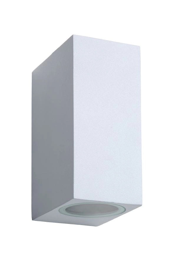 Applique esterna Lucide Zora 2xGU10 5W 3000K IP44 bianca