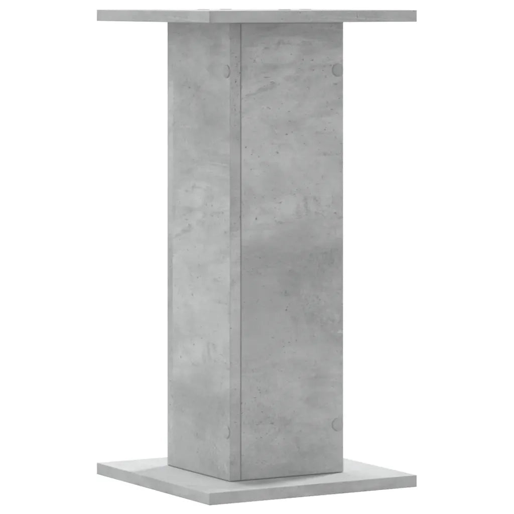Supporti per piante | Sostegno per piante 2 pz Grigio Cemento 30x30x60 cm Truciolato