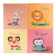 Tappeto Tappetino Mattonella Puzzle Morbido PINGUINO 60x60x1 cm Per Bambini 4 pz