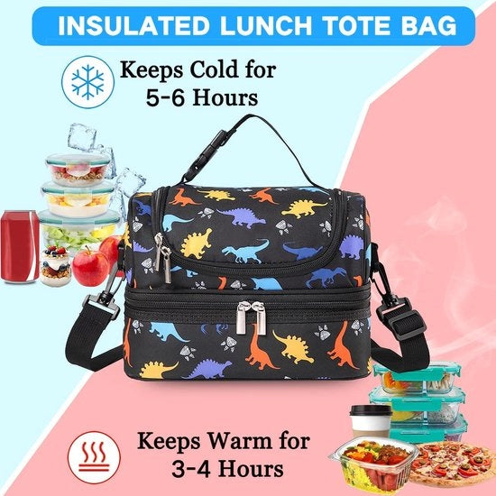 Borsa Isolante per Picnic – Borsa Isolante per Lavoro e Scuola – Borsa Picnic Compacta