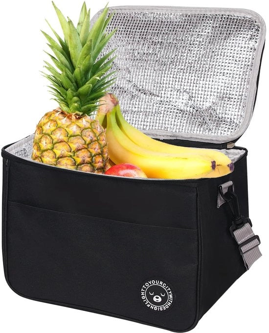 Lunchtas Geïsoleerde Termica, 13L, 29 x 20 x 22cm, Impermeabile e Resistenente all'Acqua, Bento Box Termico per Lavoro/Scolastico/Picnic