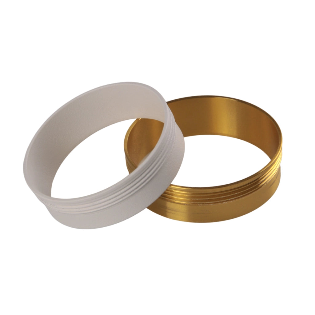 Kit binario 1m 3 pendenti GU10 bianco oro Maribel Polux