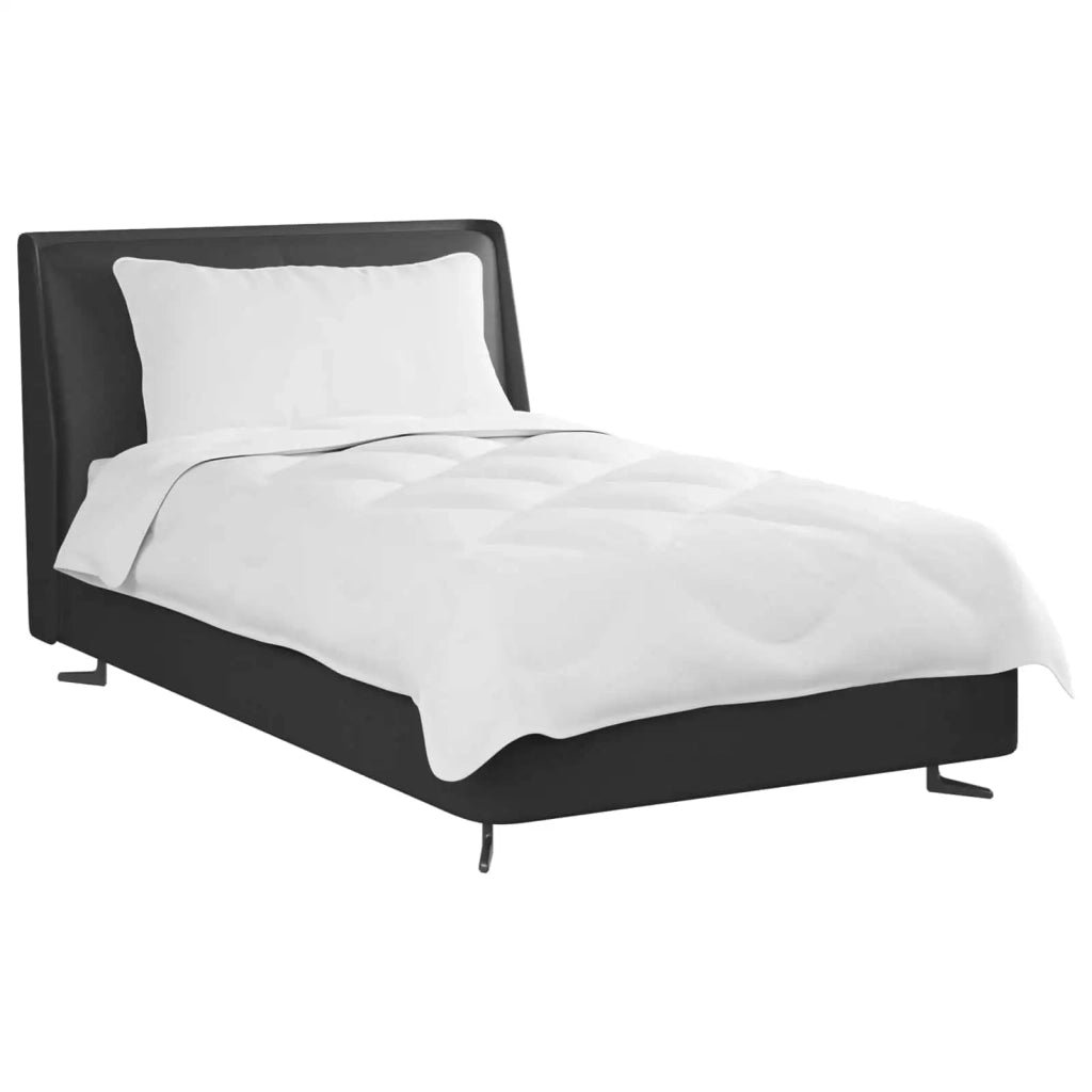 Set di Piumoni con cuscino 2 pz | Duvet Bianco Microfibra