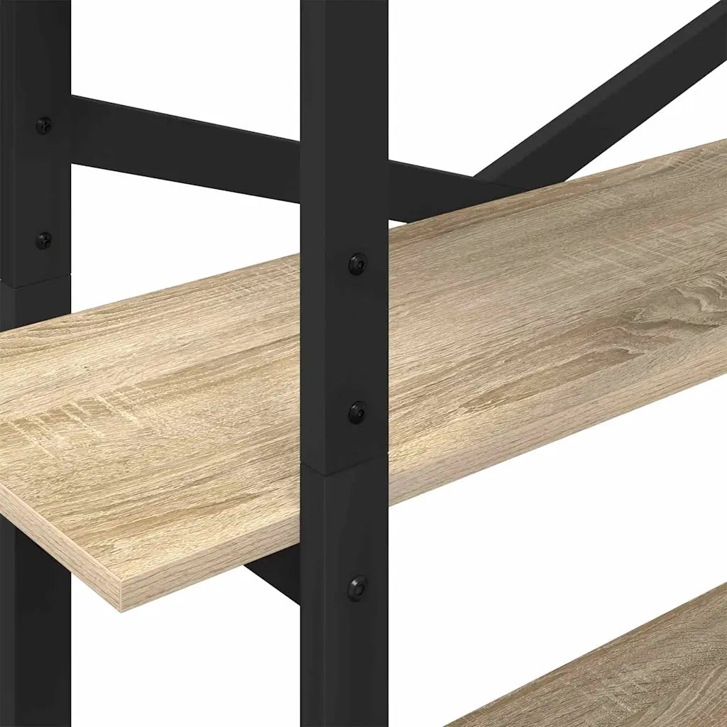 Libreria-Scaffale per Libri-Mobile di Stoccaggio Rovere Sonoma 100 x 33,5 x 178 cm Legno multistrato