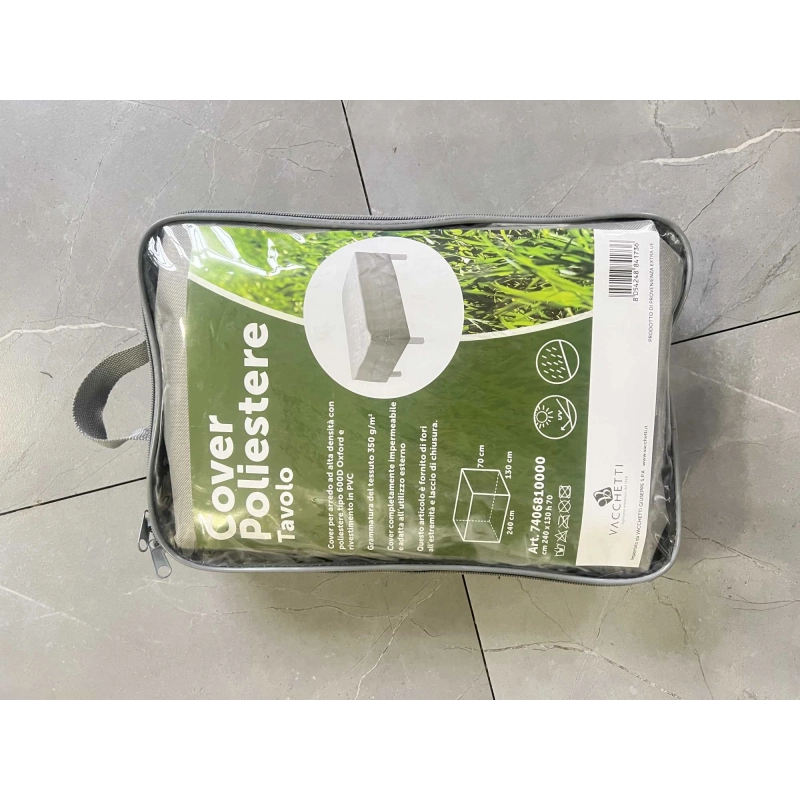 Cover poliestere tavolo cm 240x130h70