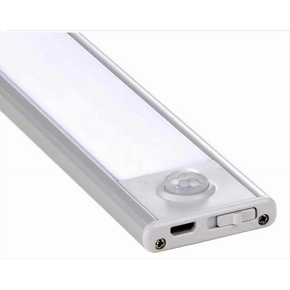 Trade Shop - Lampada Led Calamitata Parete Armadio Ricaricabile Sensore Movimento 3 W Sen-600 -