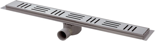 Canalina sifonata a pavimento 12,5x80