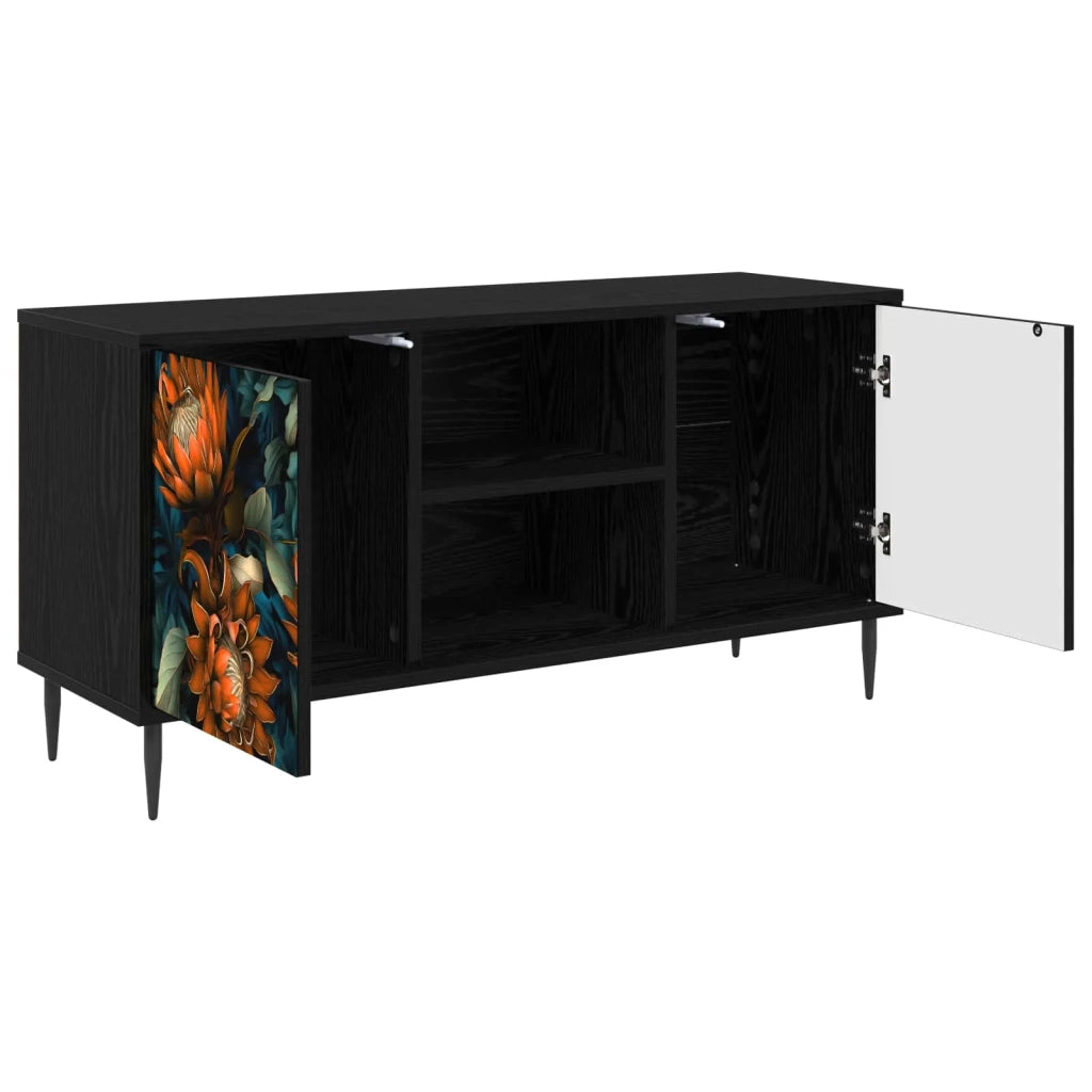 Mobile TV LOCHEM 102 x 33 x 51 cm Rovere Nero 8007050