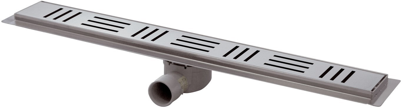 Canalina sifonata a pavimento 12,5x90