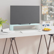 Supporto TV / Rialzo Monitor in Vetro Verde 60x25x11 cm 244143