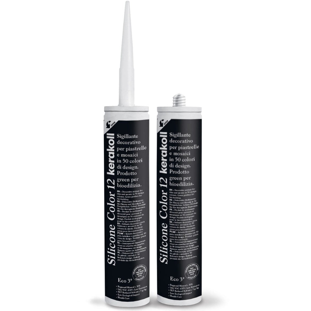 Silicone sigillante decorativo piastrelle mosaici giunture fughe colorato 310 ml *** colore- n 12, confezione 1