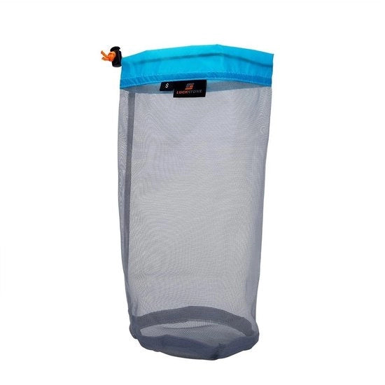 Sac da viaggio ultraleggero - Nylon/Mesh - Cinturino per trekking - Sostenibile - Resistente - 5 Dimensioni - Tasca di stoccaggio