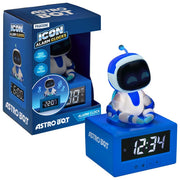Paladone sveglia Astro Bot, luce notturna, funzione snooze, in PVC, PlayStation, 17 cm