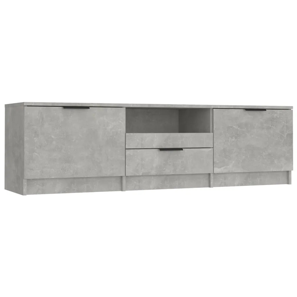 Mobile per TV-Credenza TV-Console TV Grigio Cemento 140x35x40cm Legno Multistrato