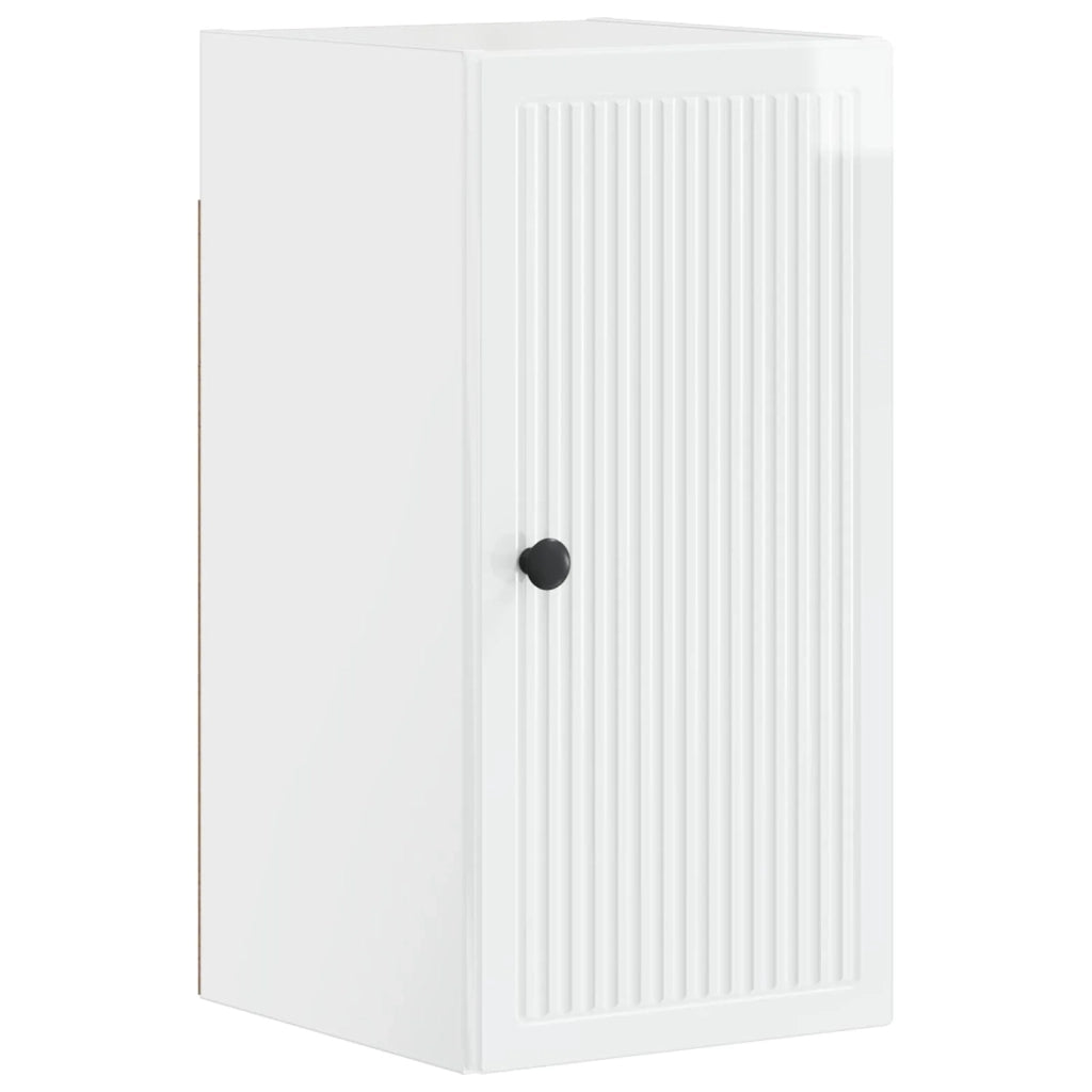 Armadio da bagno a muro EDE Bianco Lucido 30 x 31 x 59 cm 895929