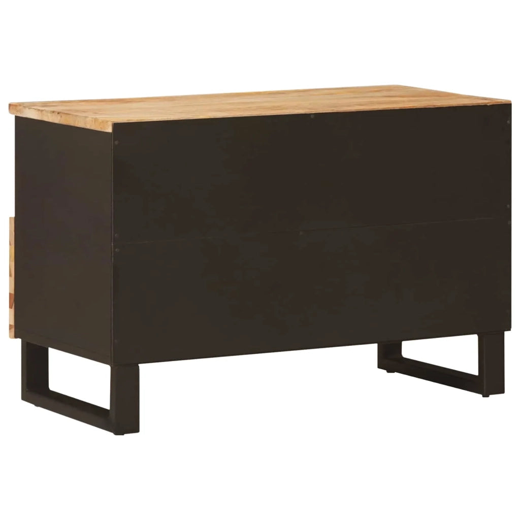 Mobile TV-Credenza per TV Marrone 70 x 33 x 46 cm Legno di mango massello 251277