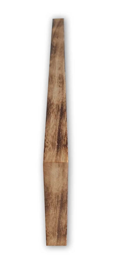 KIT da 10 pezzi - Tavola In LEGNO CountryWood – trattato con metodo Yakisugi CALICO Light Burn - misura 10x2x203 cm