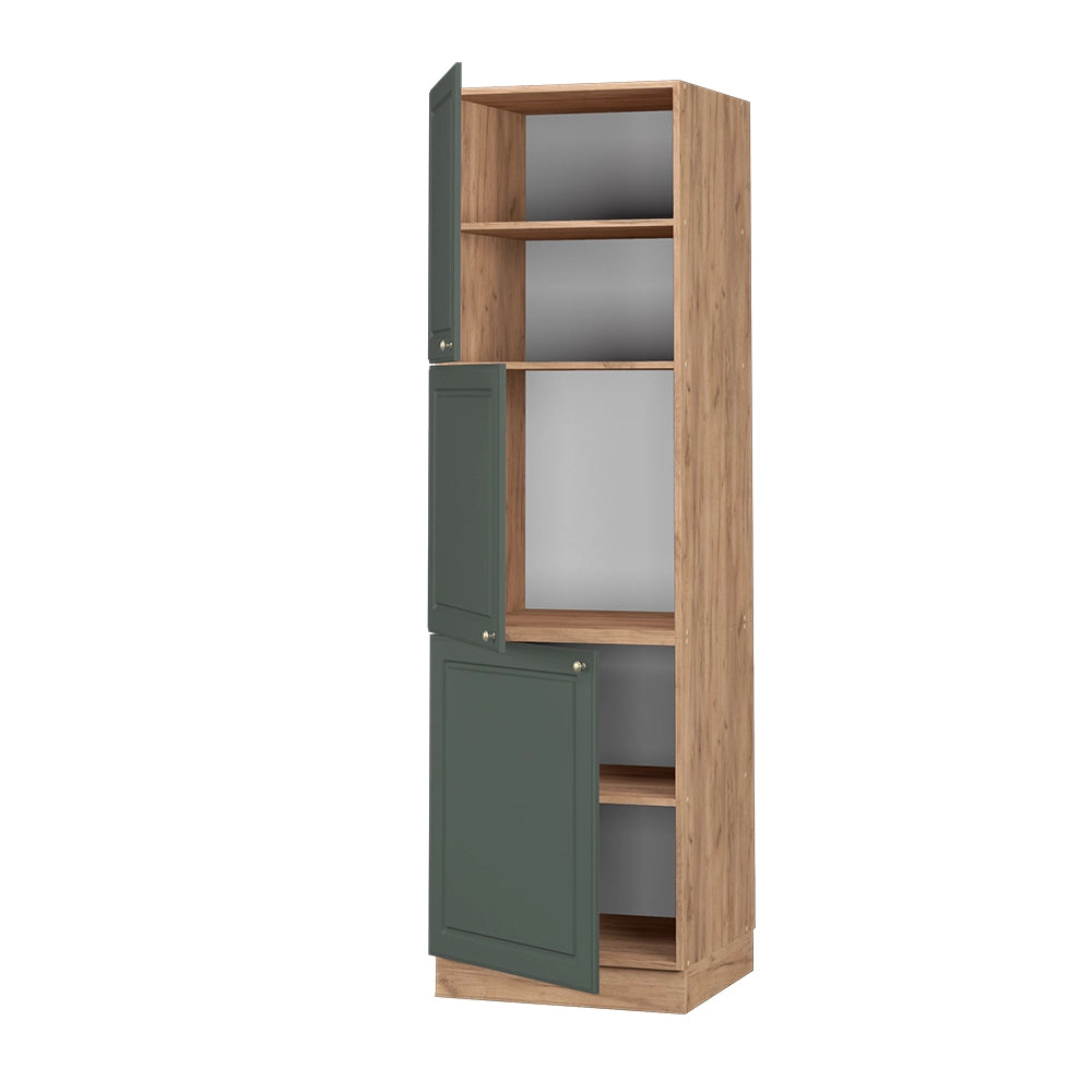 Vicco Mobile per forno da incasso Verde-oro Country House 60 cm