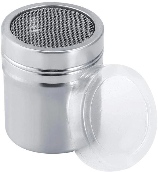 Contenitore per spezie in acciaio inossidabile 300ml - Filtro fine - Recuperabile - Bottiglia di conservazione - Contenitore di scorta - Qualità sicura e alta