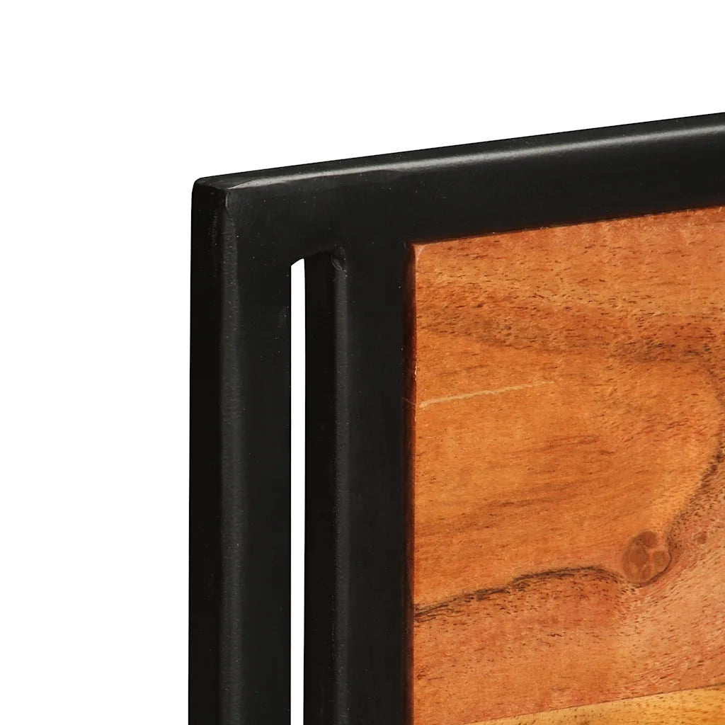Sedie da Pranzo 4 pz in Legno Massello di Acacia 275845