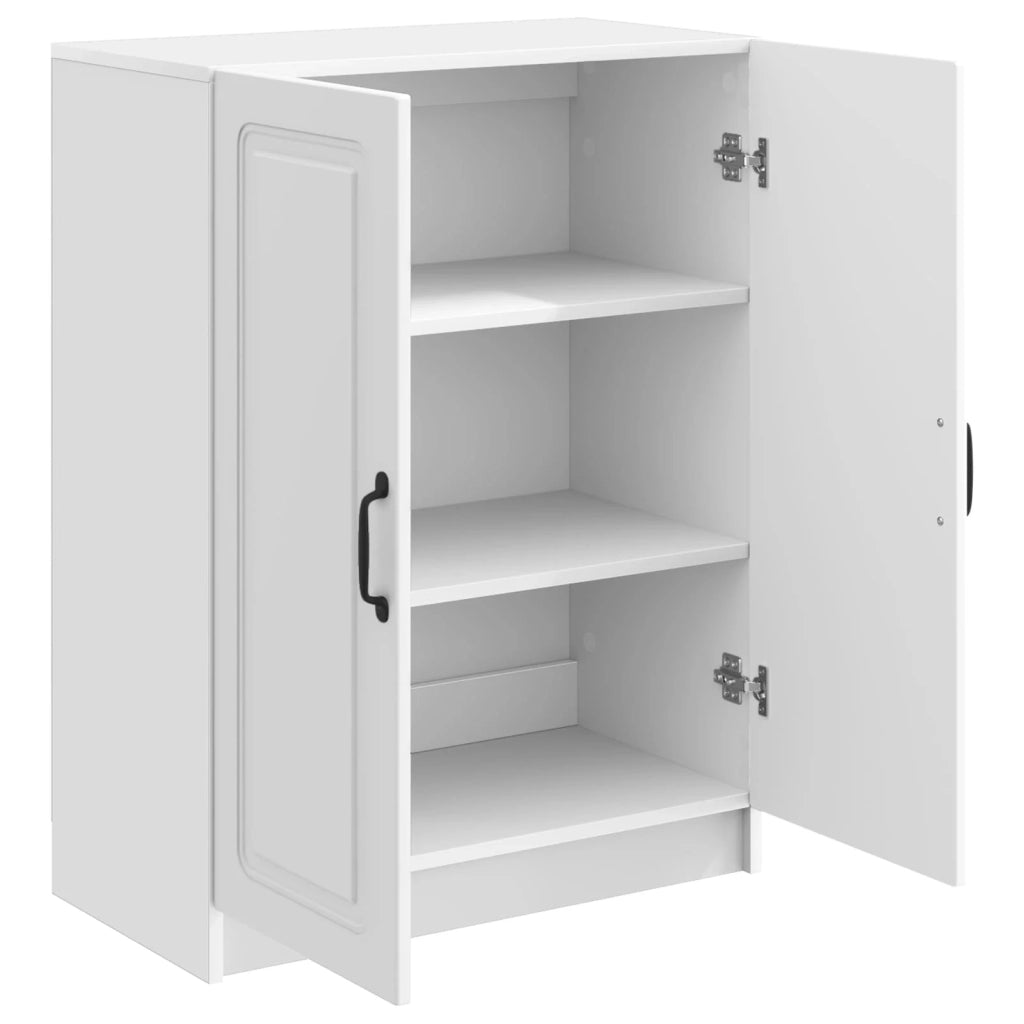 Credenza Bianco Lucido 66 x 34,5 x 87 cm Legno ingegnerizzato 895739
