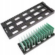 Supporto Antistatico per PCB 43x14 cm – Struttura ESD con 25 Tasche | Materiale Resistente