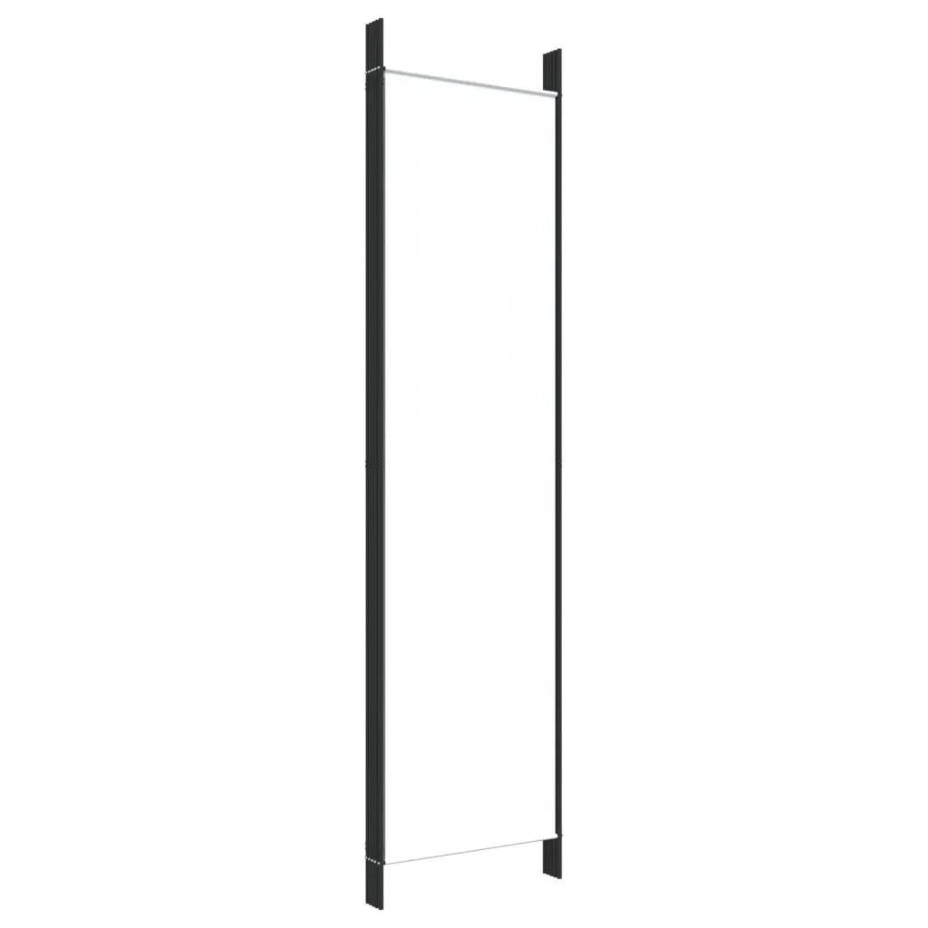 Divisorio a 5 Pannelli-Set di 5 pannelli Paravento Bianco 250x200 cm Tessuto